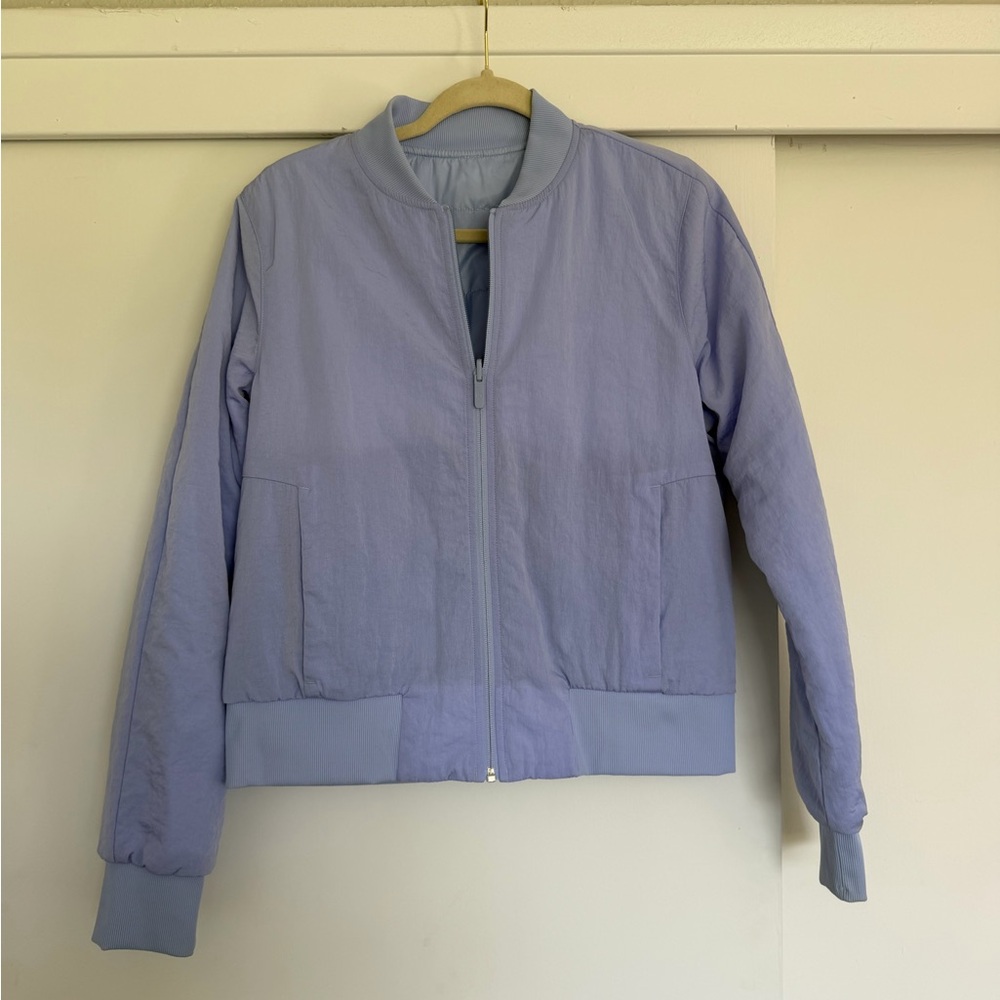 lululemon athletica Lavender Bomber Jacket